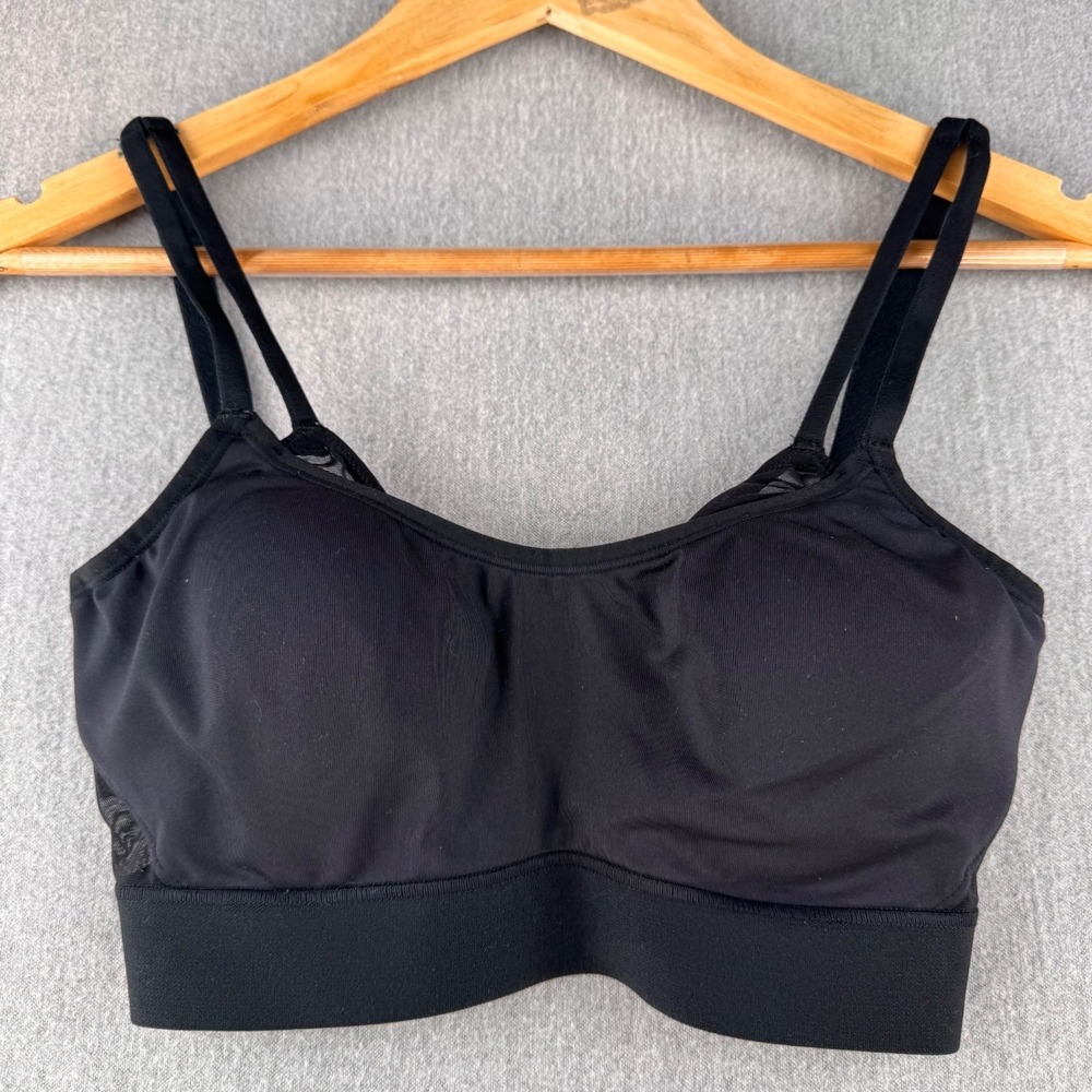 NATORI Black Gravity Contour Underwire Sports Bra Size 30DD 752201